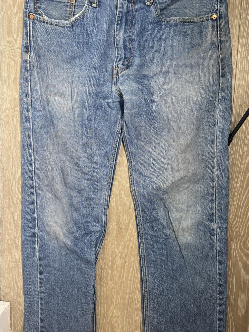 Levi's Light Blue Straight Jeans